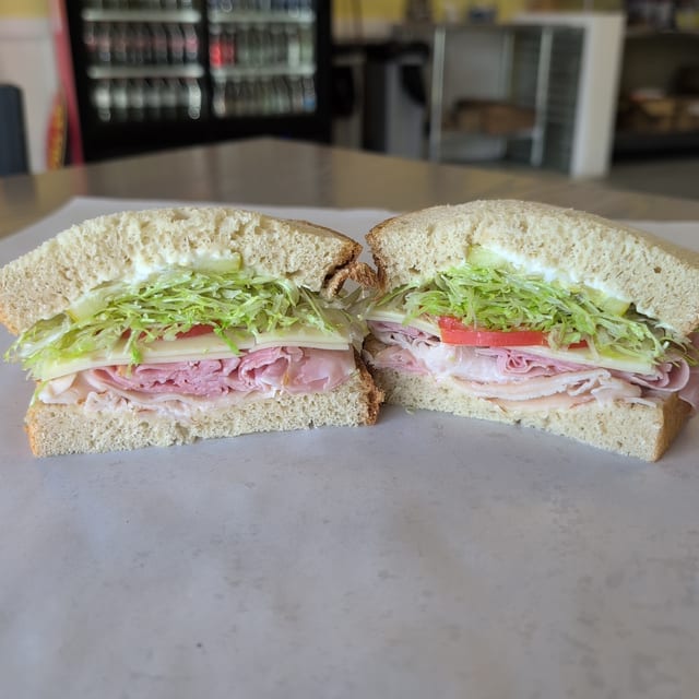 YM Club Sandwich.