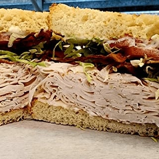 Toasted Turkey Club Sandwich