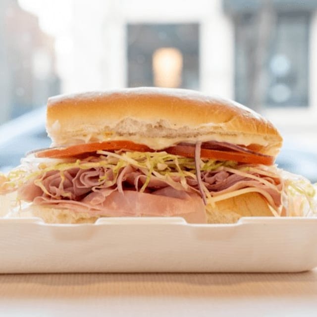 Ham & Cheese Sub.