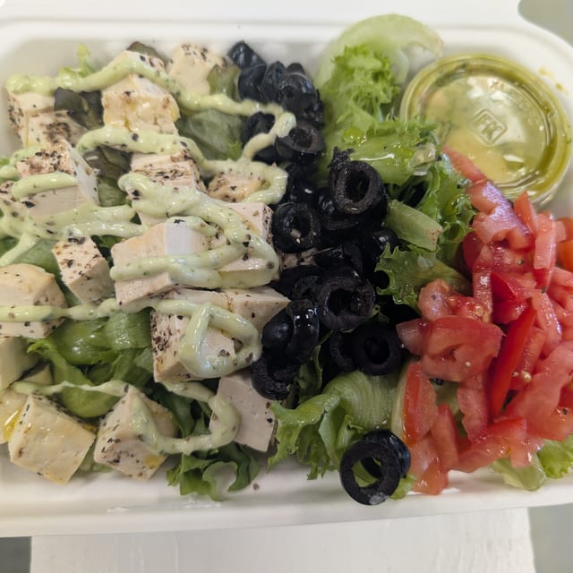 Roasted Tofu Salad.