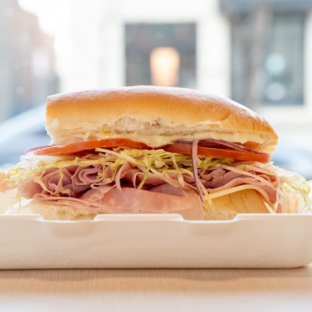 Ham & Cheese Sub.